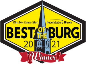 Best of the Burg 2021 winner badge